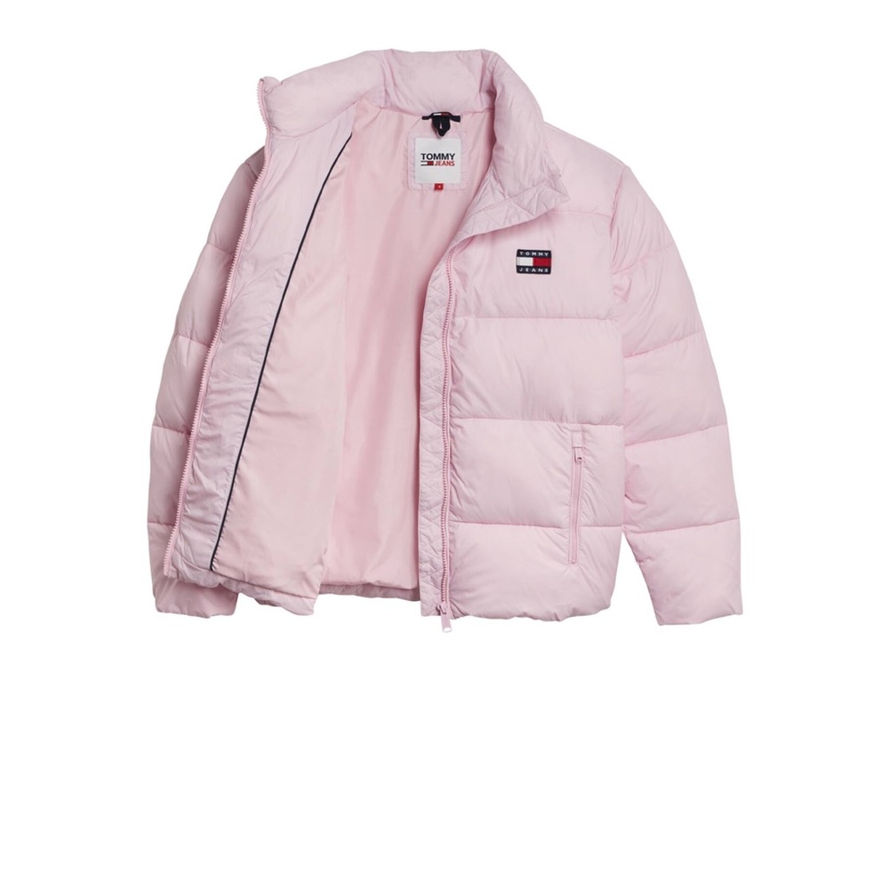 Tommy Hilfiger Light Pink Puffer Jacket